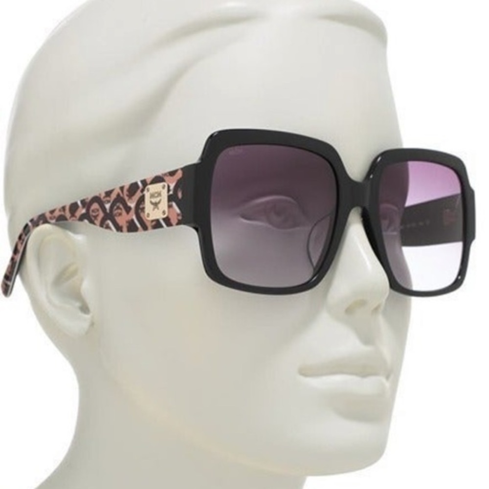 MCM 57mm Butterfly Logo Sunglasses